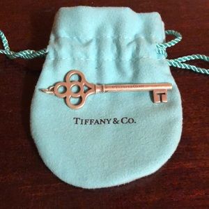 Tiffany & Co. Silver Key Pendant